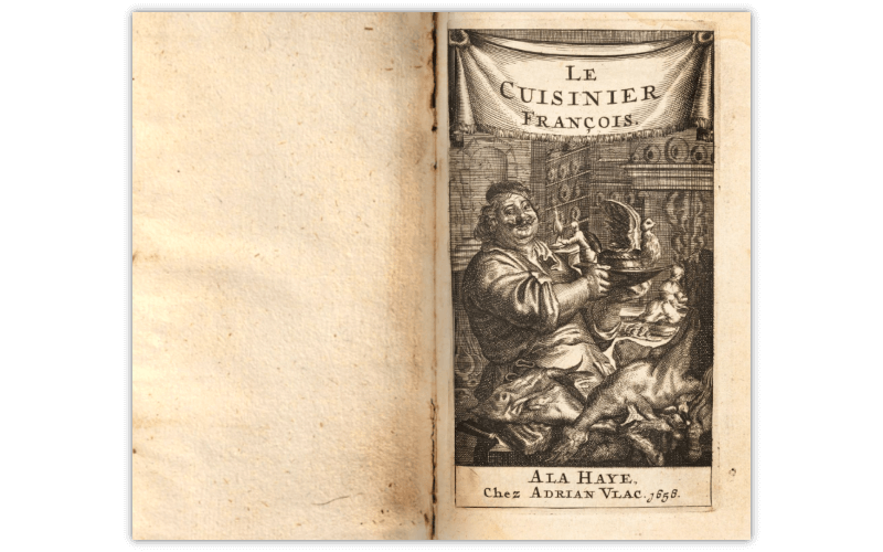 Vincent La Chapelle『The Modern Cook』1733年